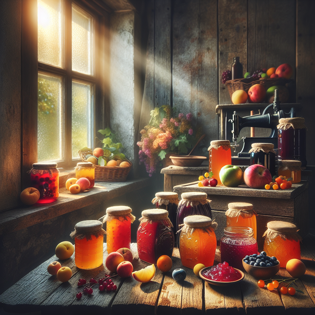 Artisanal jam production area